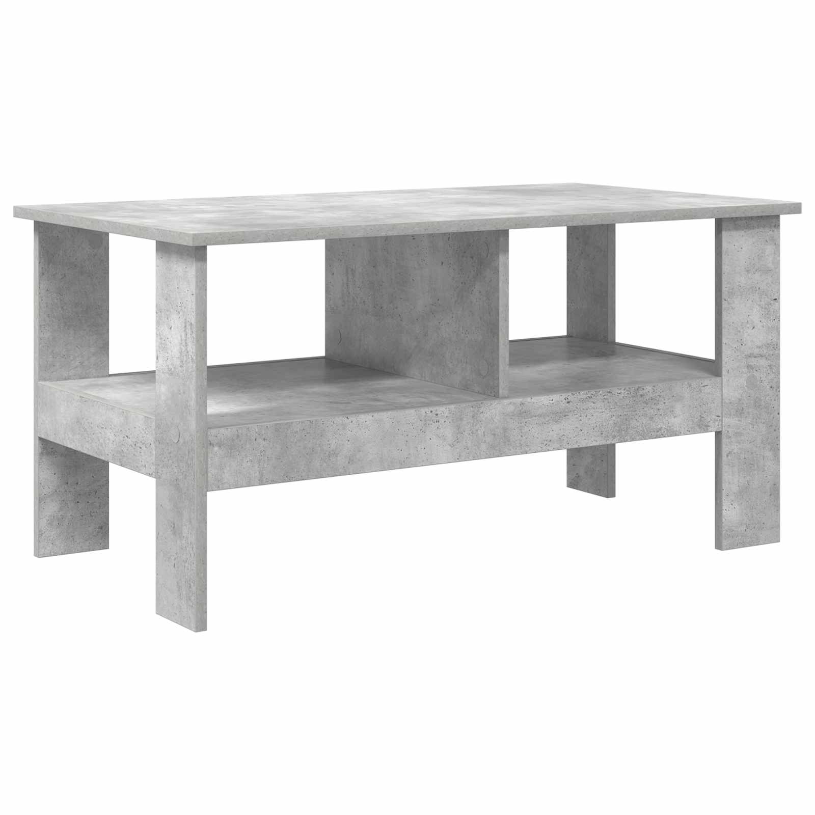 vidaXL Stolik kawowy Betonowy szary 90 x 50 x 45 cm