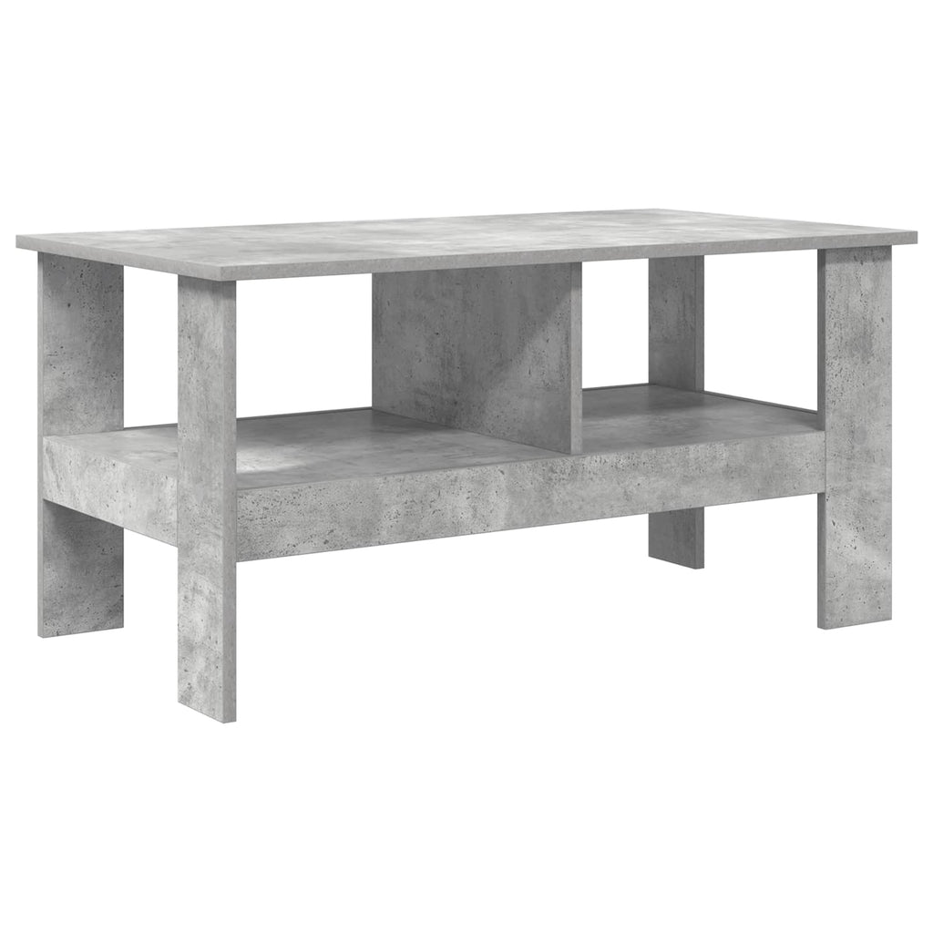vidaXL Stolik kawowy Betonowy szary 90 x 50 x 45 cm