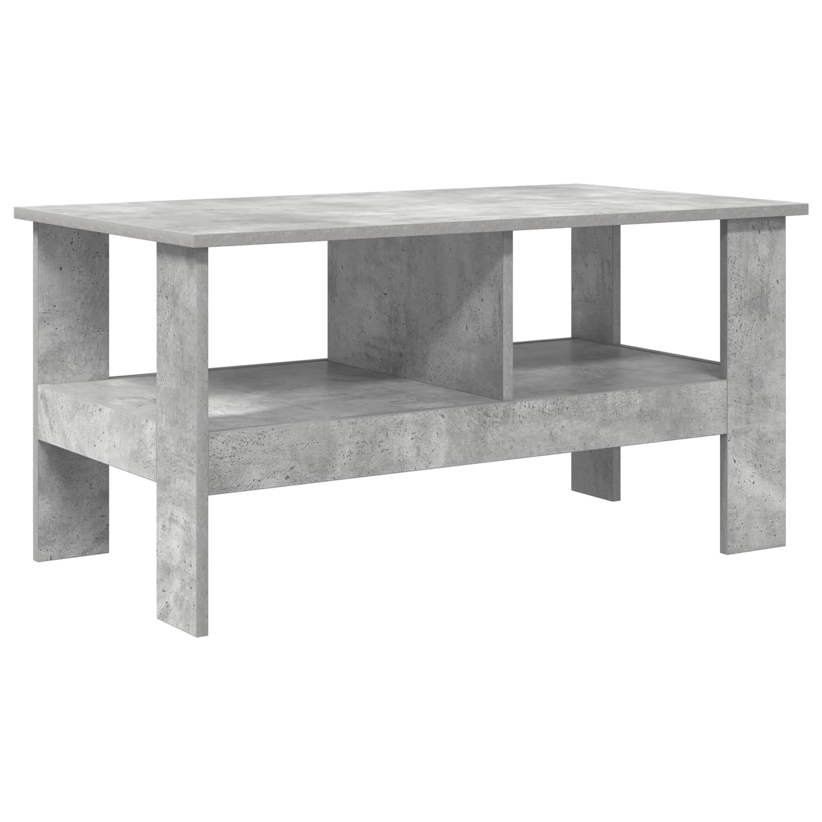 vidaXL Stolik kawowy Betonowy szary 90 x 50 x 45 cm