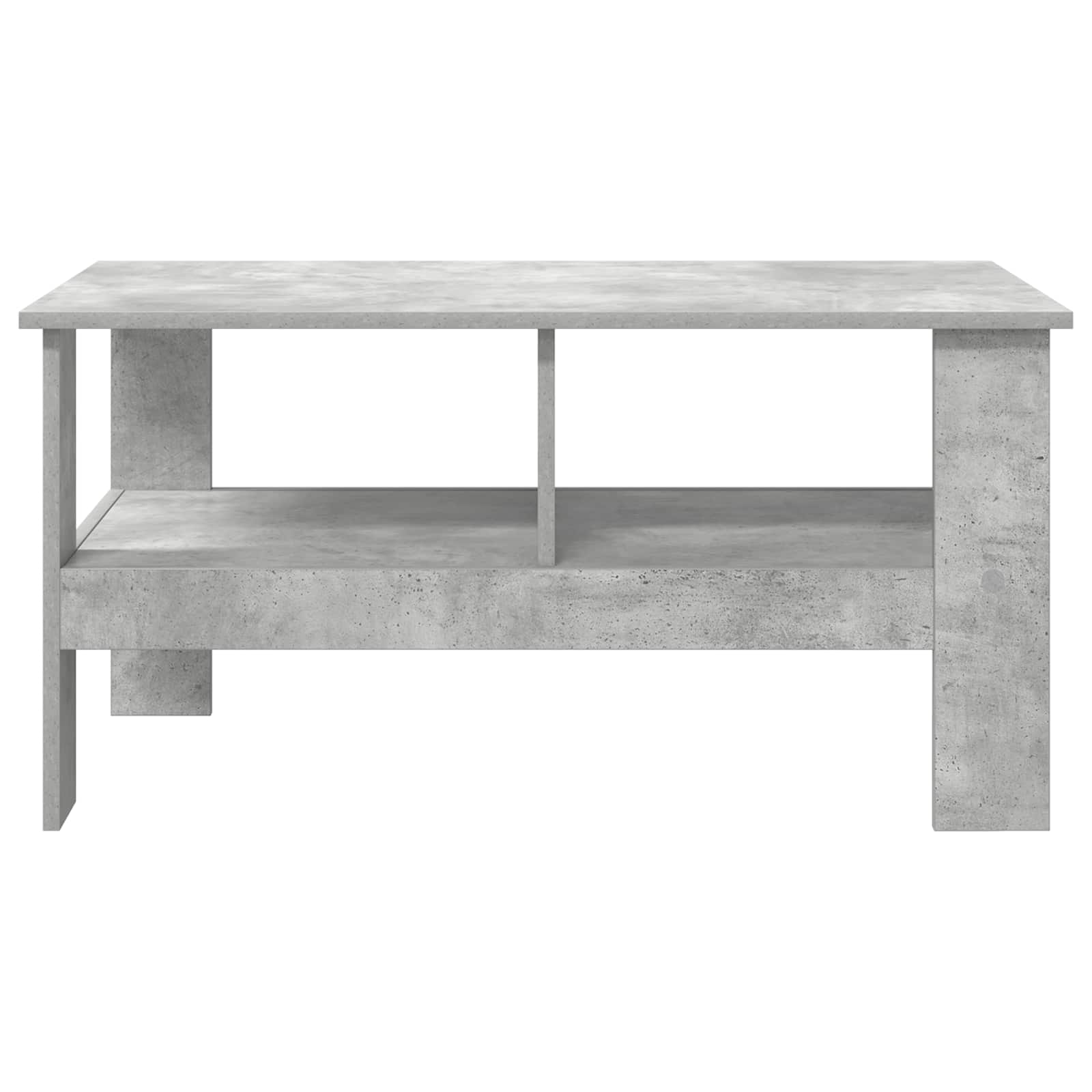 vidaXL Stolik kawowy Betonowy szary 90 x 50 x 45 cm