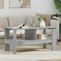 vidaXL Stolik kawowy Szary Sonoma 90 x 50 x 45 cm