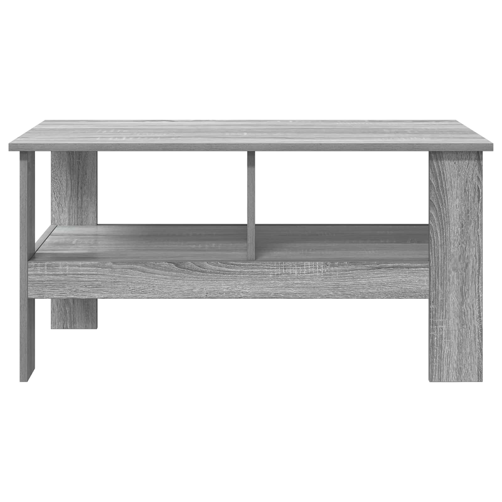 vidaXL Stolik kawowy Szary Sonoma 90 x 50 x 45 cm