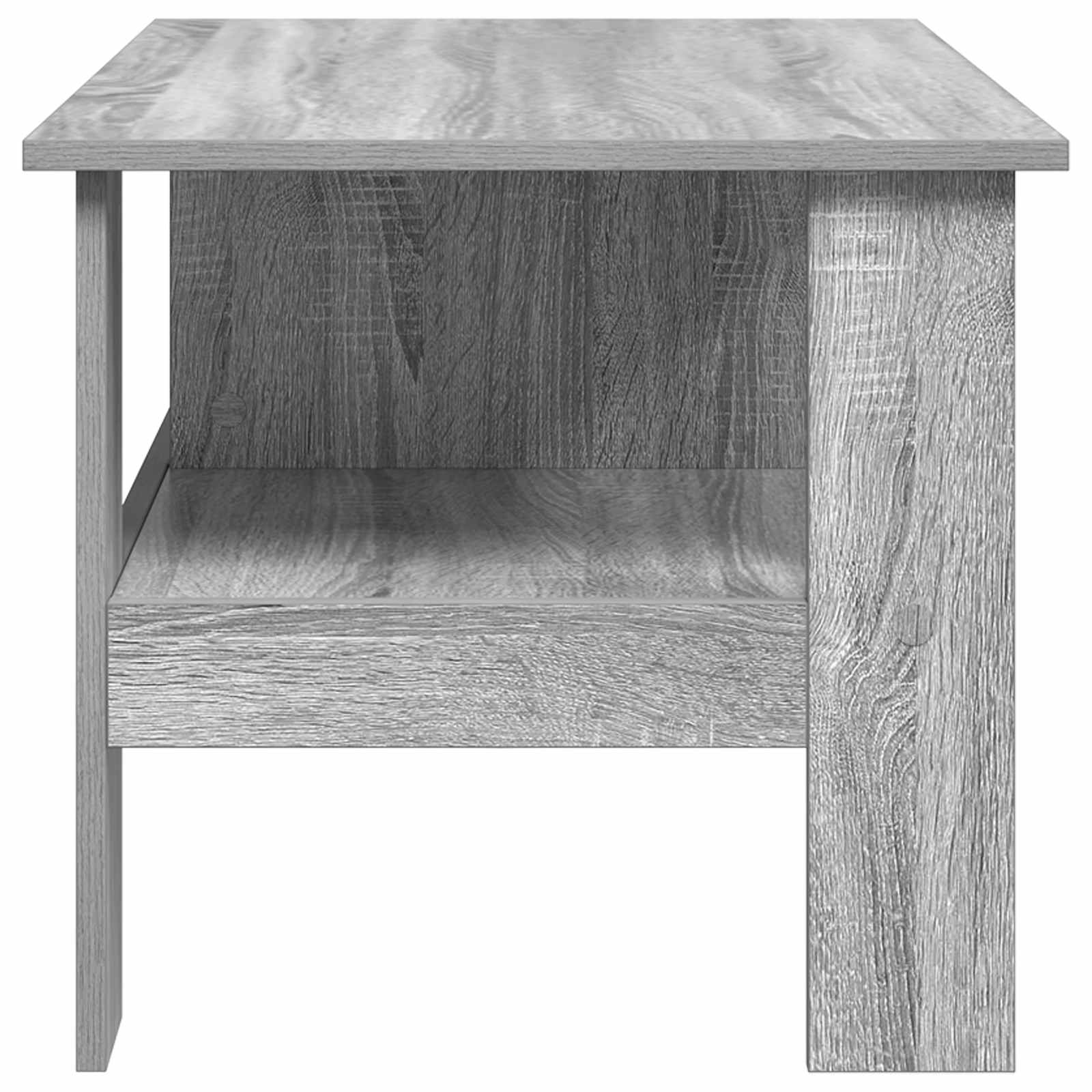 vidaXL Stolik kawowy Szary Sonoma 90 x 50 x 45 cm