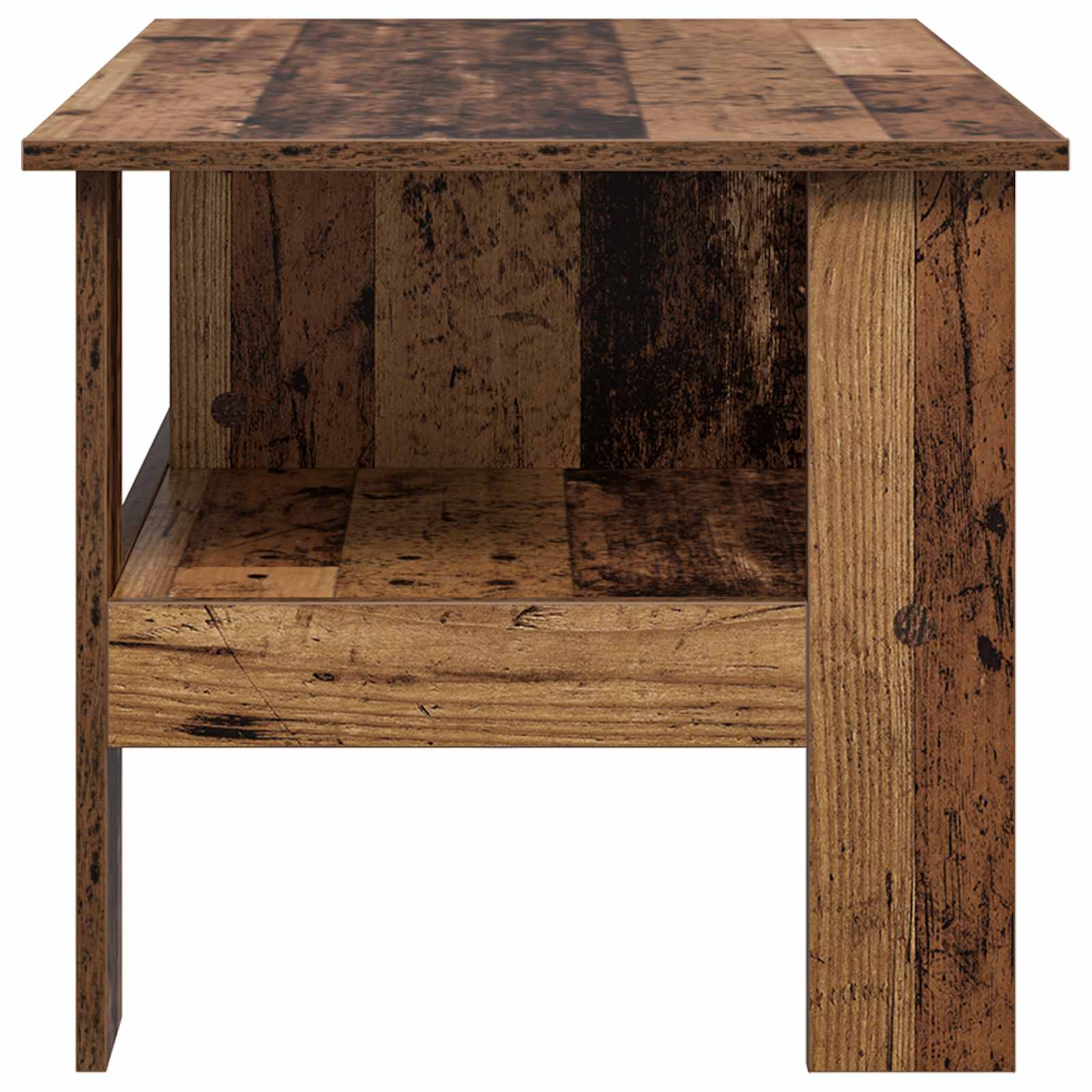 vidaXL Stolik kawowy Stare drewno 90 x 50 x 45 cm