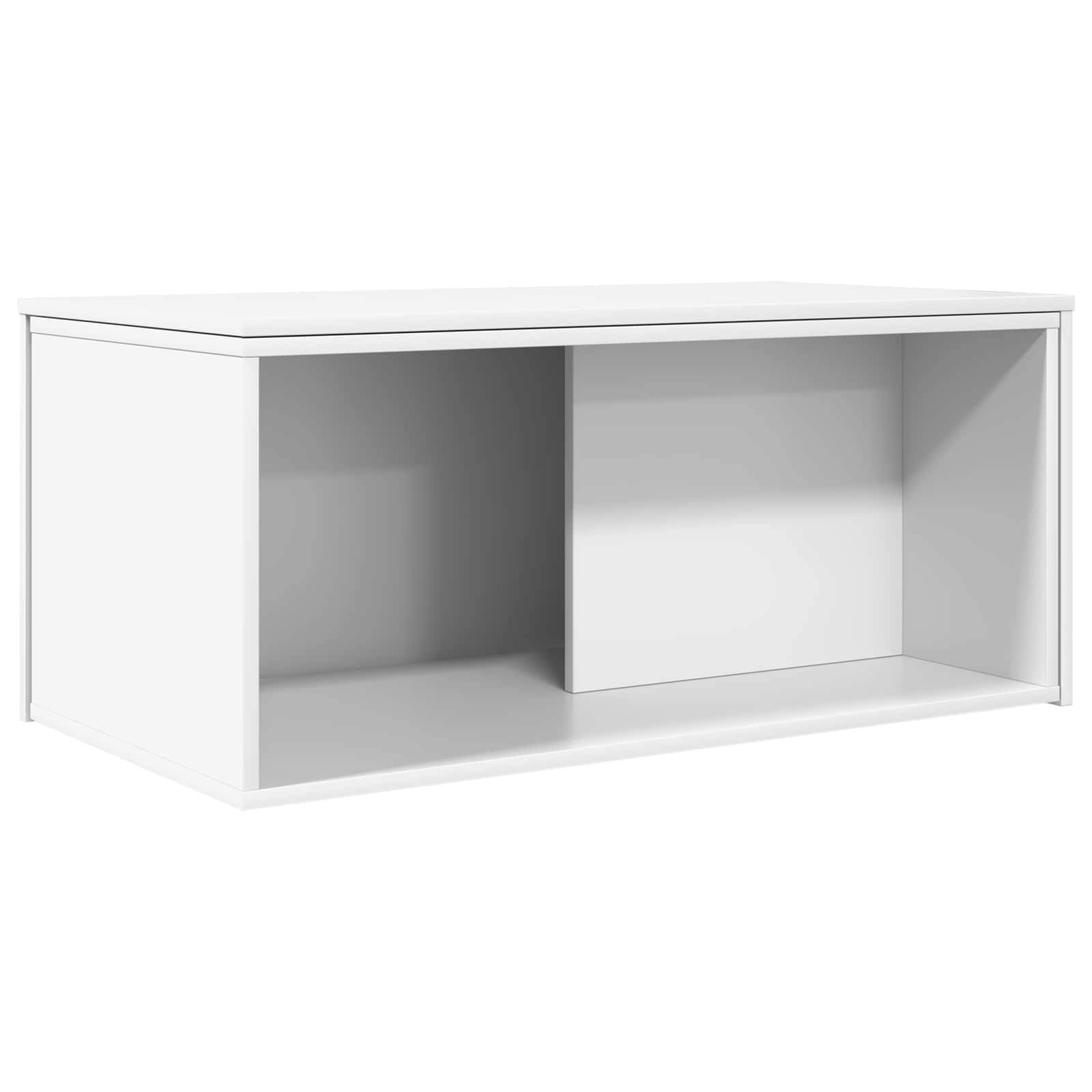 vidaXL Zestaw stolików kawowych 2 pcs Biały Materiał drewnopochodny