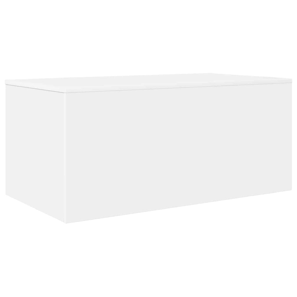vidaXL Zestaw stolików kawowych 2 pcs Biały Materiał drewnopochodny