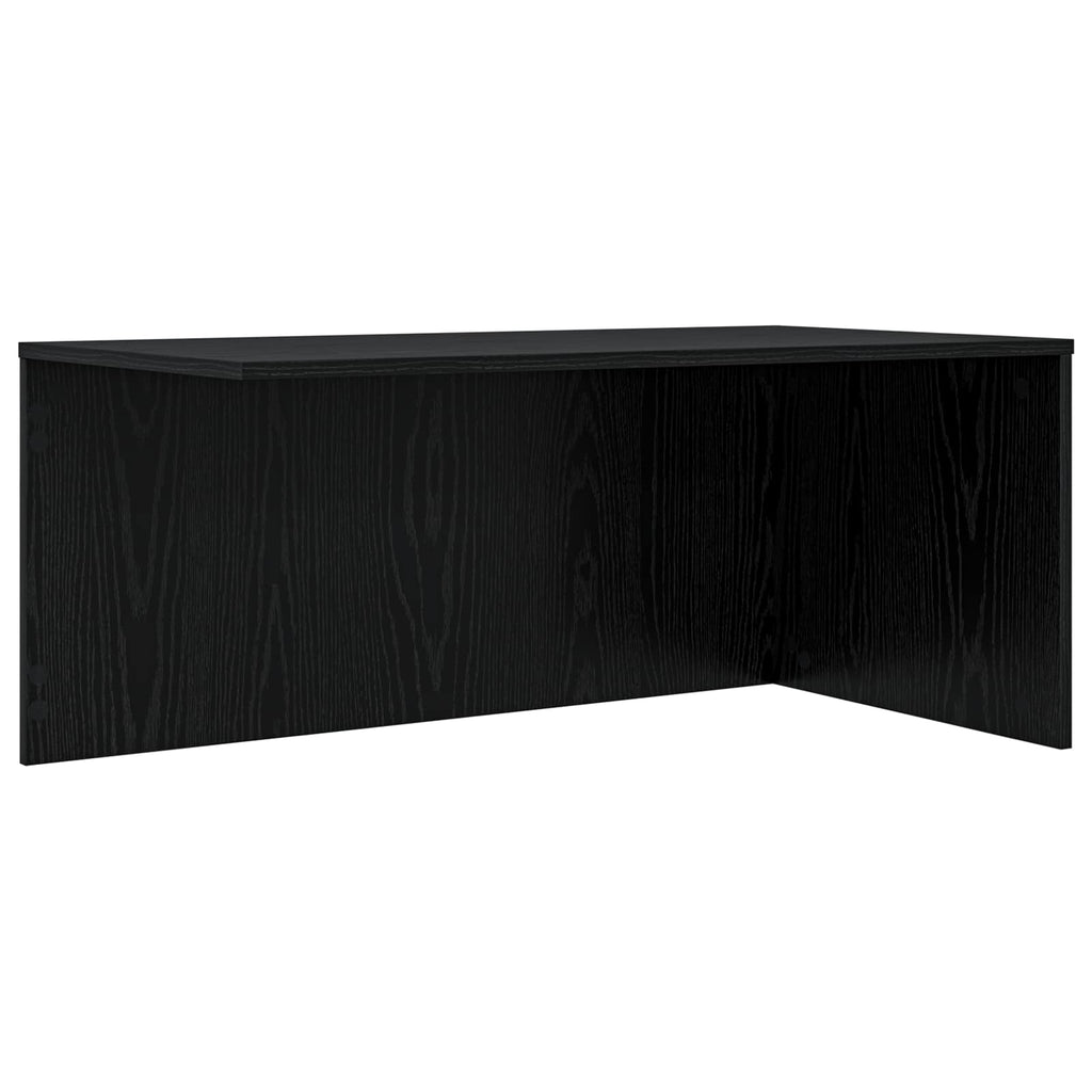 vidaXL Zestaw stolików kawowych 2 pcs Czarny Dąb