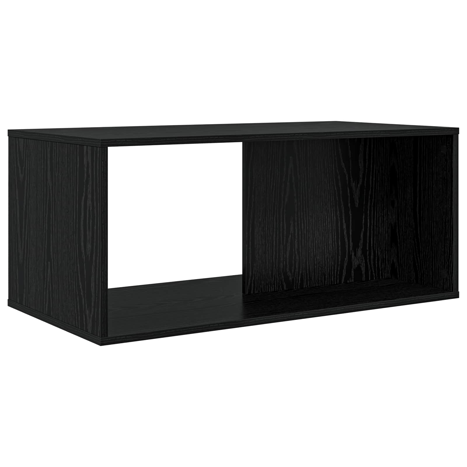 vidaXL Zestaw stolików kawowych 2 pcs Czarny Dąb