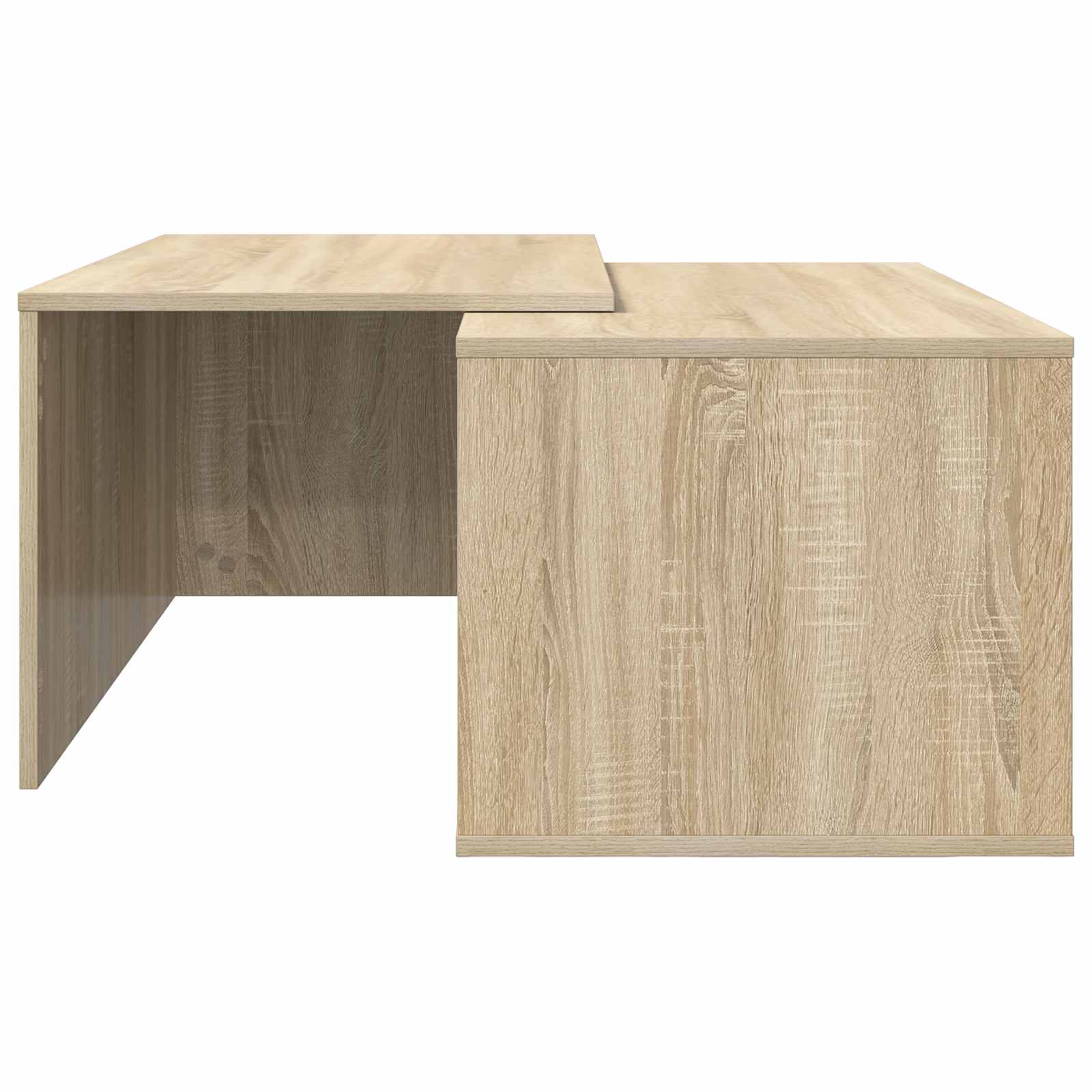 vidaXL Zestaw stolików kawowych 2 pcs Dąb Sonoma