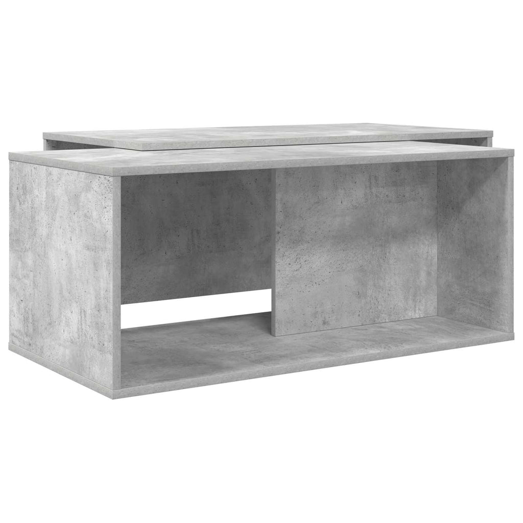 vidaXL Zestaw stolików kawowych 2 pcs Betonowy szary