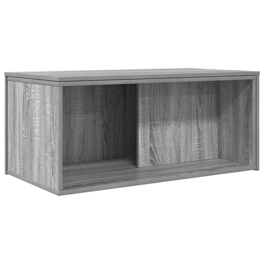 vidaXL Zestaw stolików kawowych 2 pcs Szary Sonoma