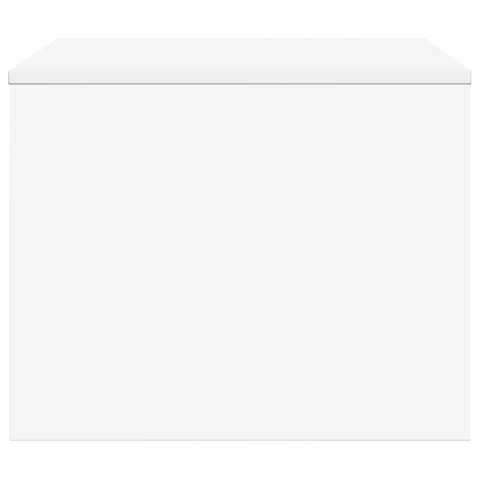 vidaXL Stolik kawowy Biały 60 x 50 x 40 cm Materiał drewnopochodny