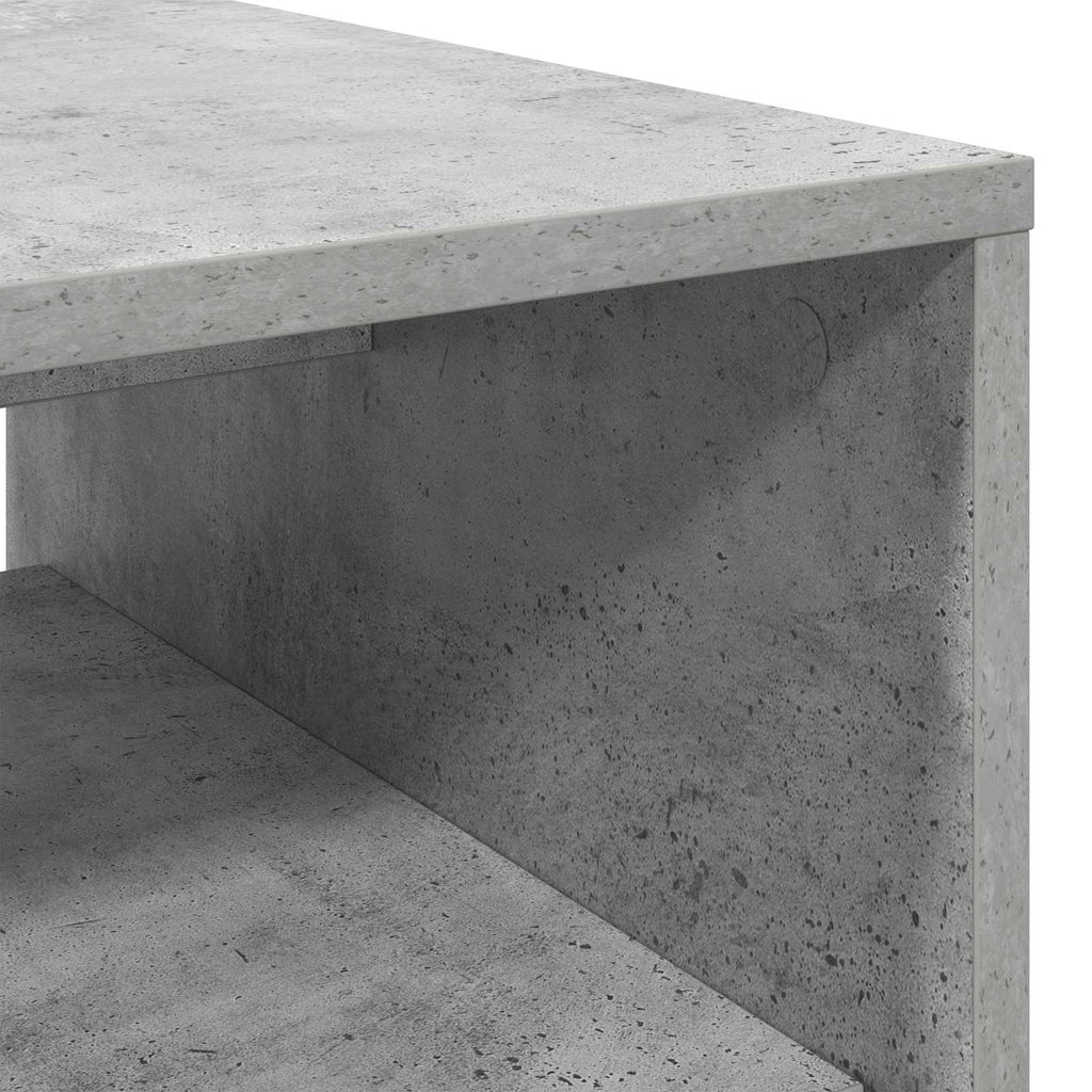 vidaXL Stolik kawowy Betonowy szary 60 x 50 x 40 cm