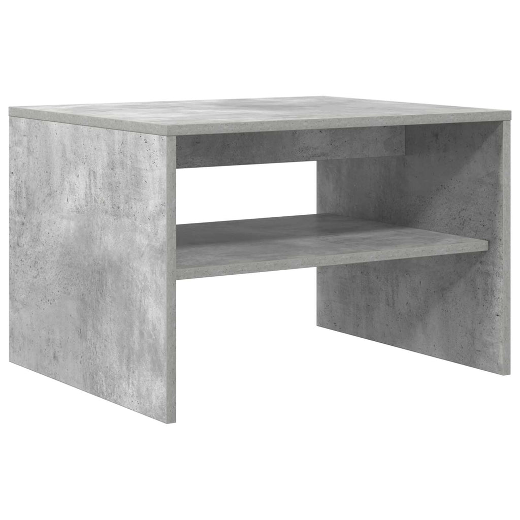 vidaXL Stolik kawowy Betonowy szary 60 x 50 x 40 cm