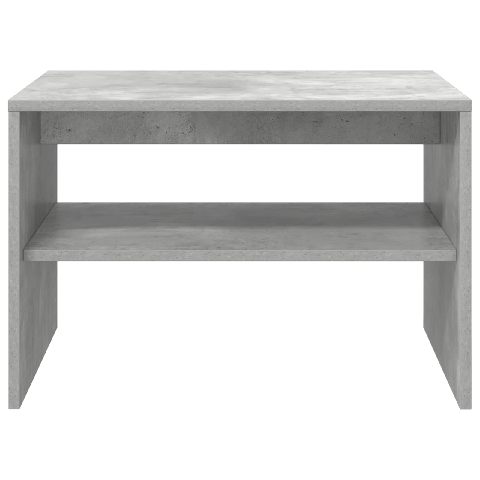 vidaXL Stolik kawowy Betonowy szary 60 x 50 x 40 cm