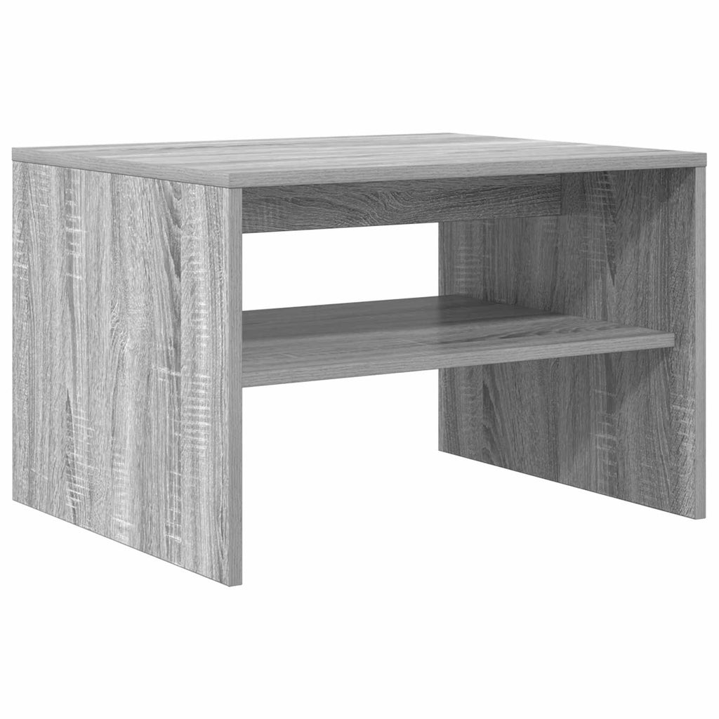 vidaXL Stolik kawowy Szary Sonoma 60 x 50 x 40 cm