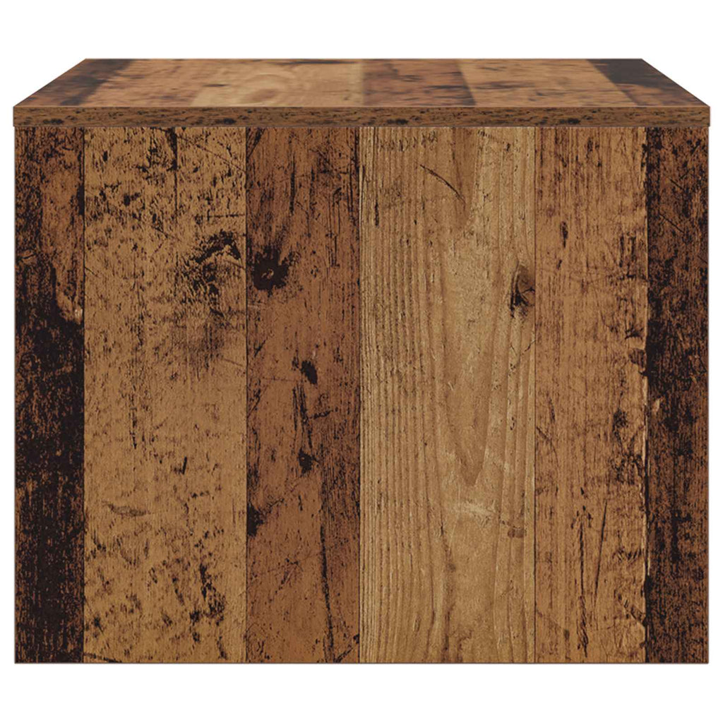 vidaXL Stolik kawowy Stare drewno 60 x 50 x 40 cm