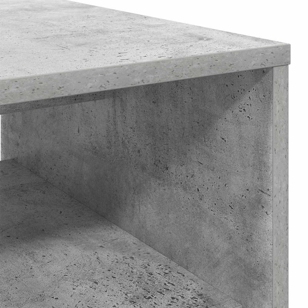 vidaXL Stolik kawowy Betonowy szary 80 x 50 x 40 cm