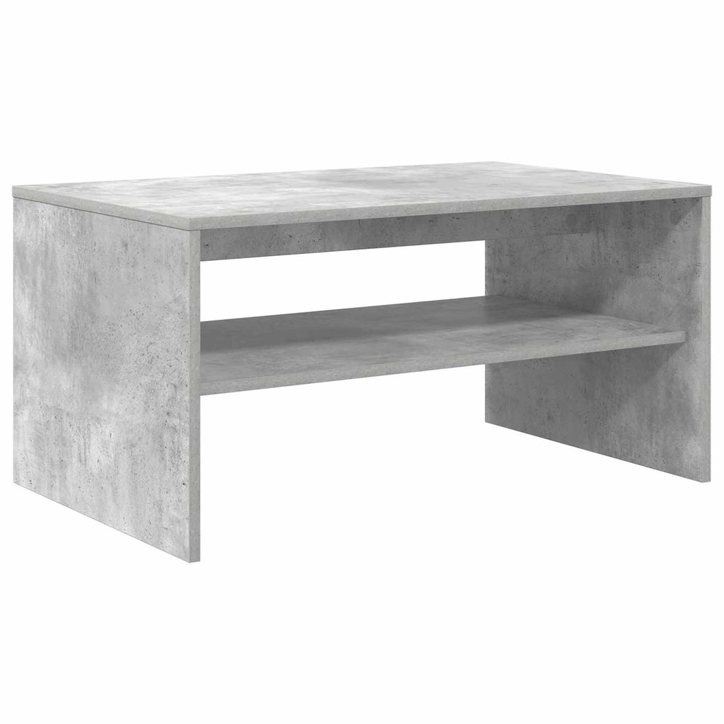 vidaXL Stolik kawowy Betonowy szary 80 x 50 x 40 cm