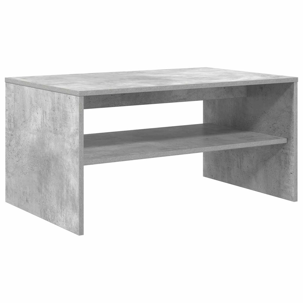 vidaXL Stolik kawowy Betonowy szary 80 x 50 x 40 cm