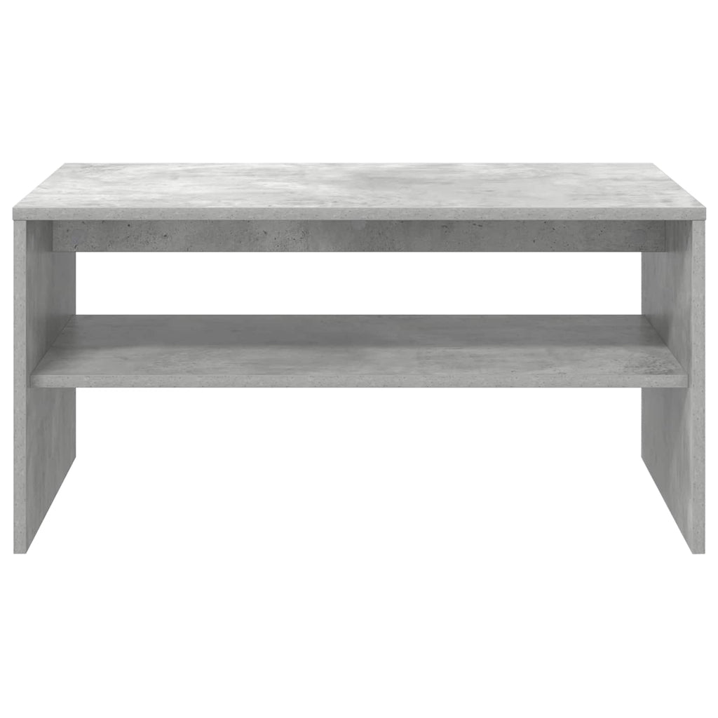 vidaXL Stolik kawowy Betonowy szary 80 x 50 x 40 cm