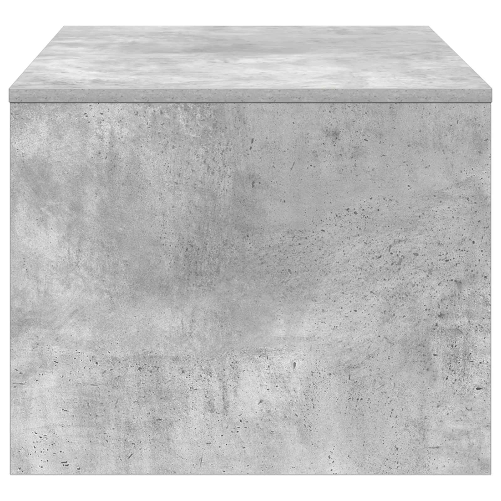 vidaXL Stolik kawowy Betonowy szary 80 x 50 x 40 cm