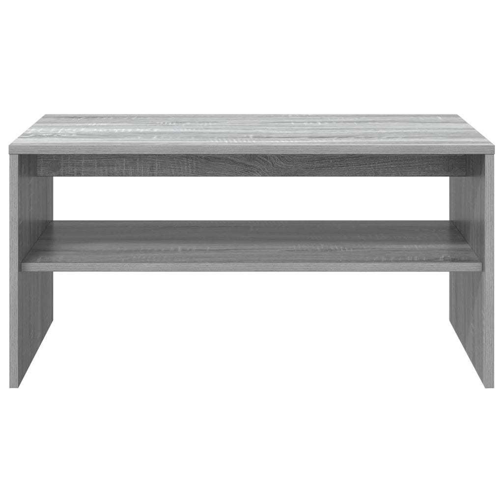 vidaXL Stolik kawowy Szary Sonoma 80 x 50 x 40 cm