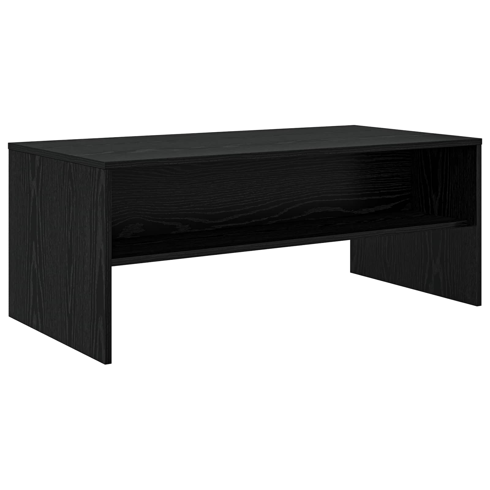 vidaXL Stolik kawowy Czarny Dąb 100 x 50 x 40 cm