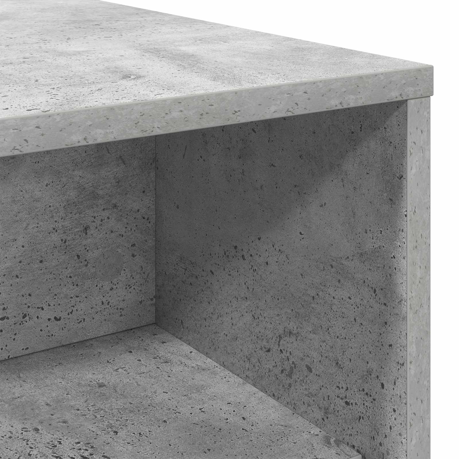 vidaXL Stolik kawowy Betonowy szary 100 x 50 x 40 cm