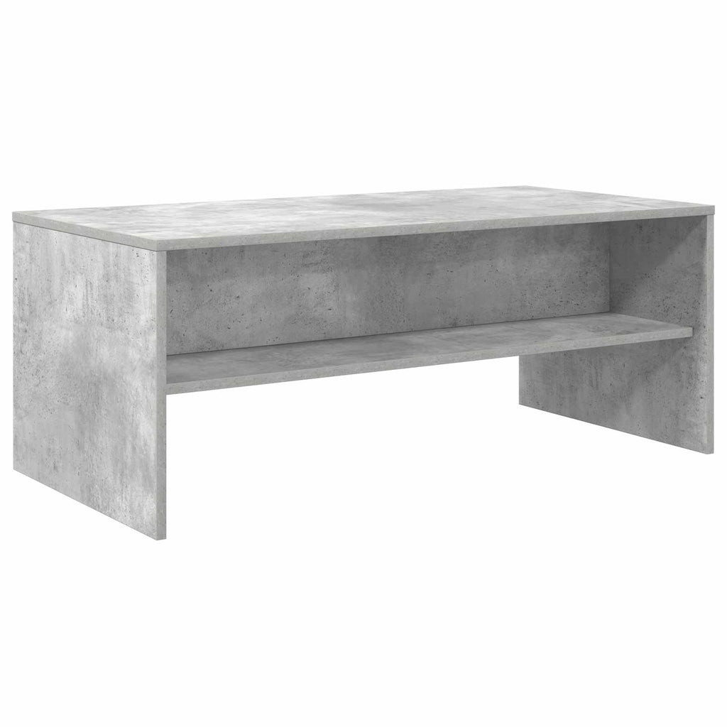 vidaXL Stolik kawowy Betonowy szary 100 x 50 x 40 cm