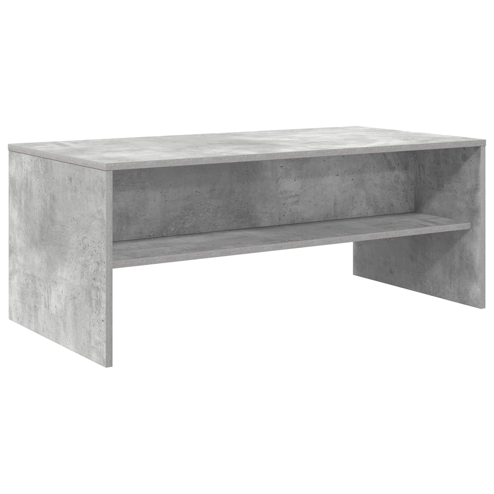 vidaXL Stolik kawowy Betonowy szary 100 x 50 x 40 cm