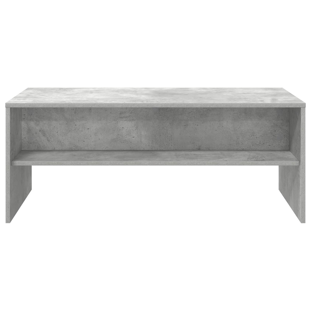vidaXL Stolik kawowy Betonowy szary 100 x 50 x 40 cm