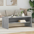 vidaXL Stolik kawowy Szary Sonoma 100 x 50 x 40 cm