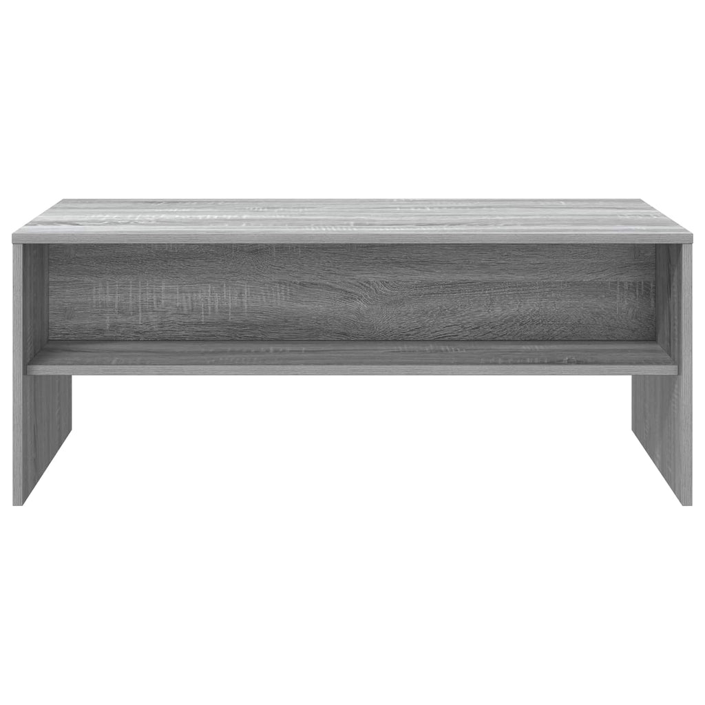 vidaXL Stolik kawowy Szary Sonoma 100 x 50 x 40 cm