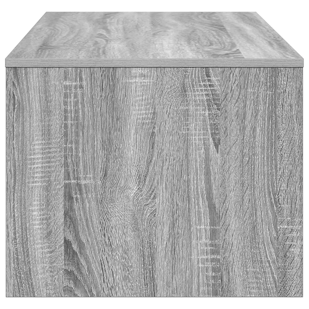vidaXL Stolik kawowy Szary Sonoma 100 x 50 x 40 cm