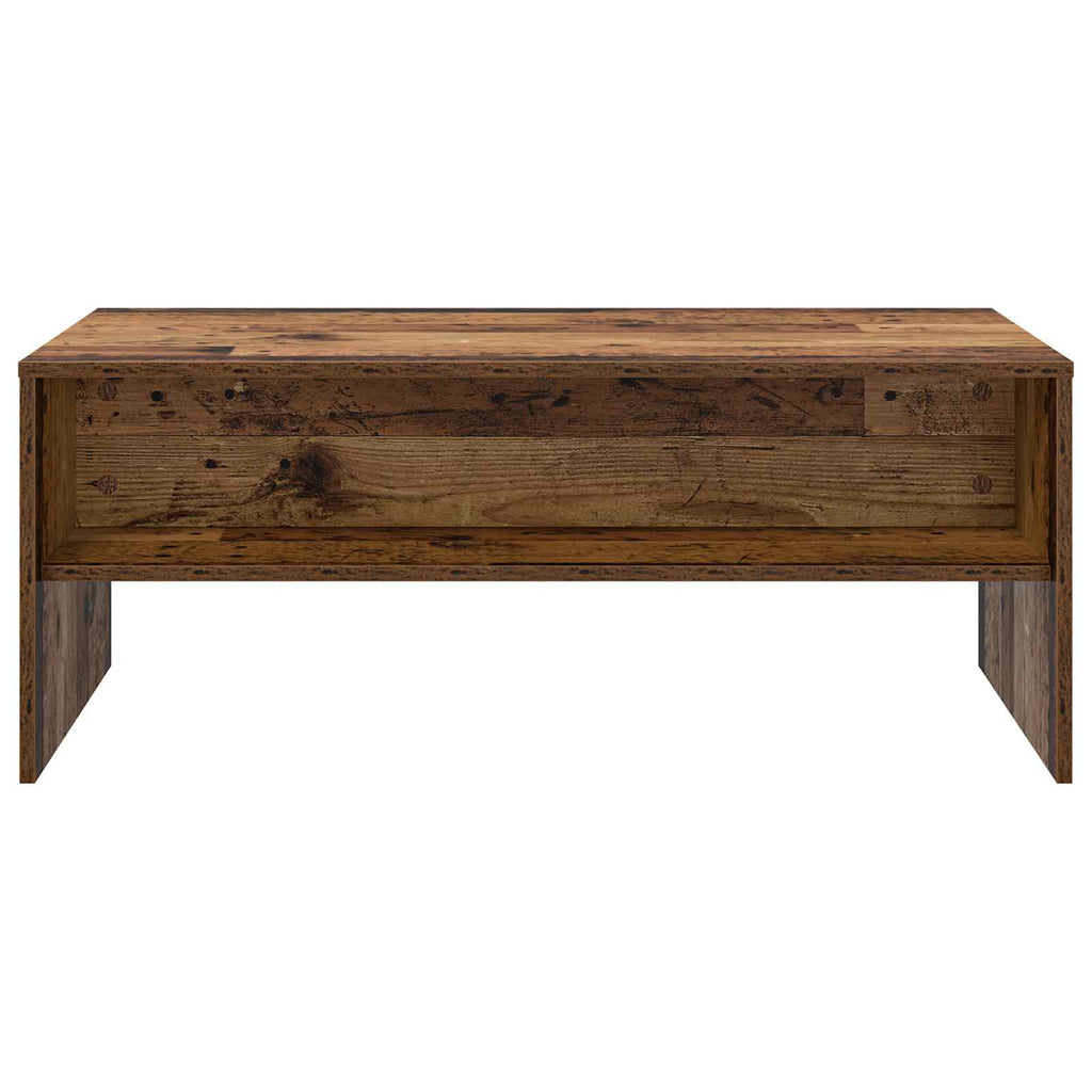 vidaXL Stolik kawowy Stare drewno 100 x 50 x 40 cm