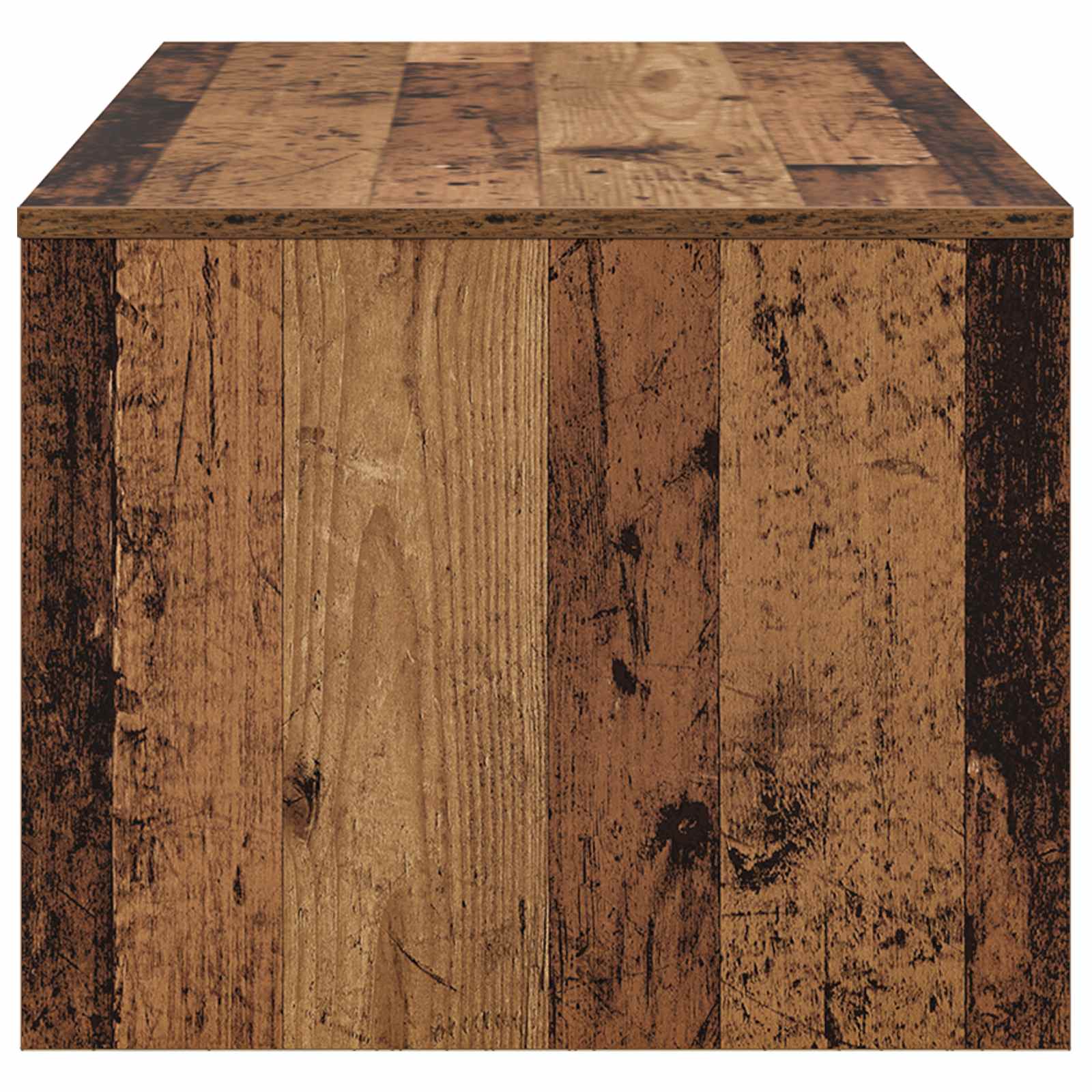 vidaXL Stolik kawowy Stare drewno 100 x 50 x 40 cm