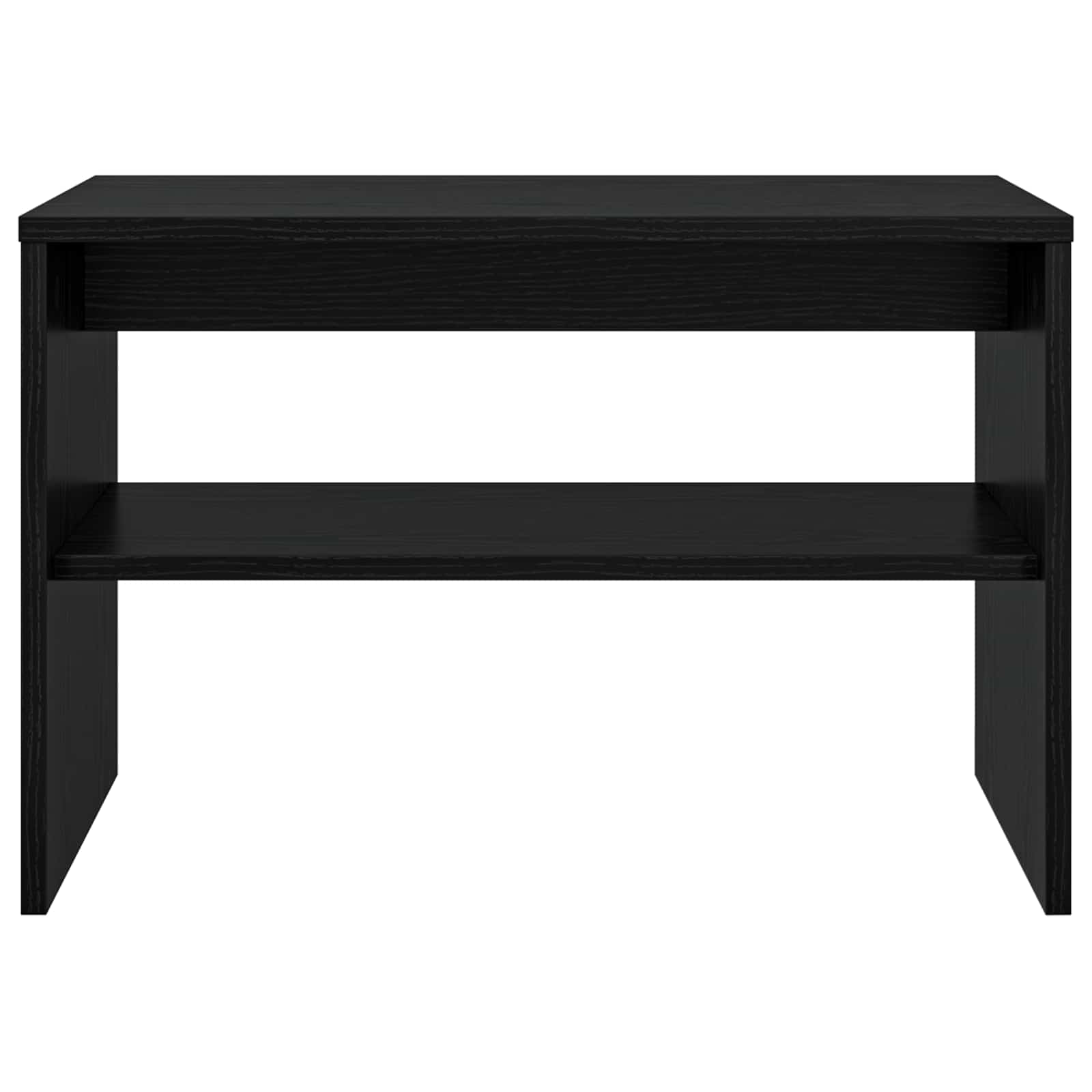 vidaXL Szafka pod telewizor Czarny Dąb 60 x 35 x 40 cm