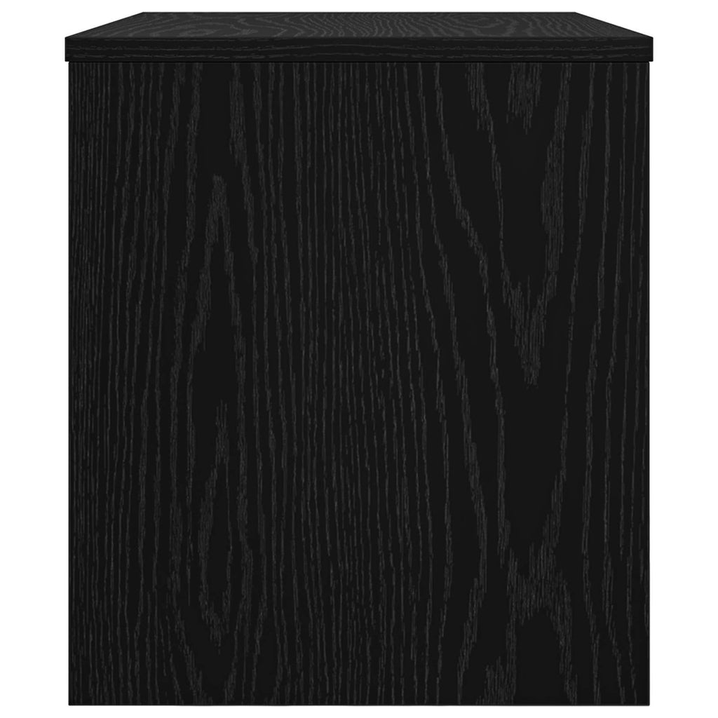 vidaXL Szafka pod telewizor Czarny Dąb 60 x 35 x 40 cm