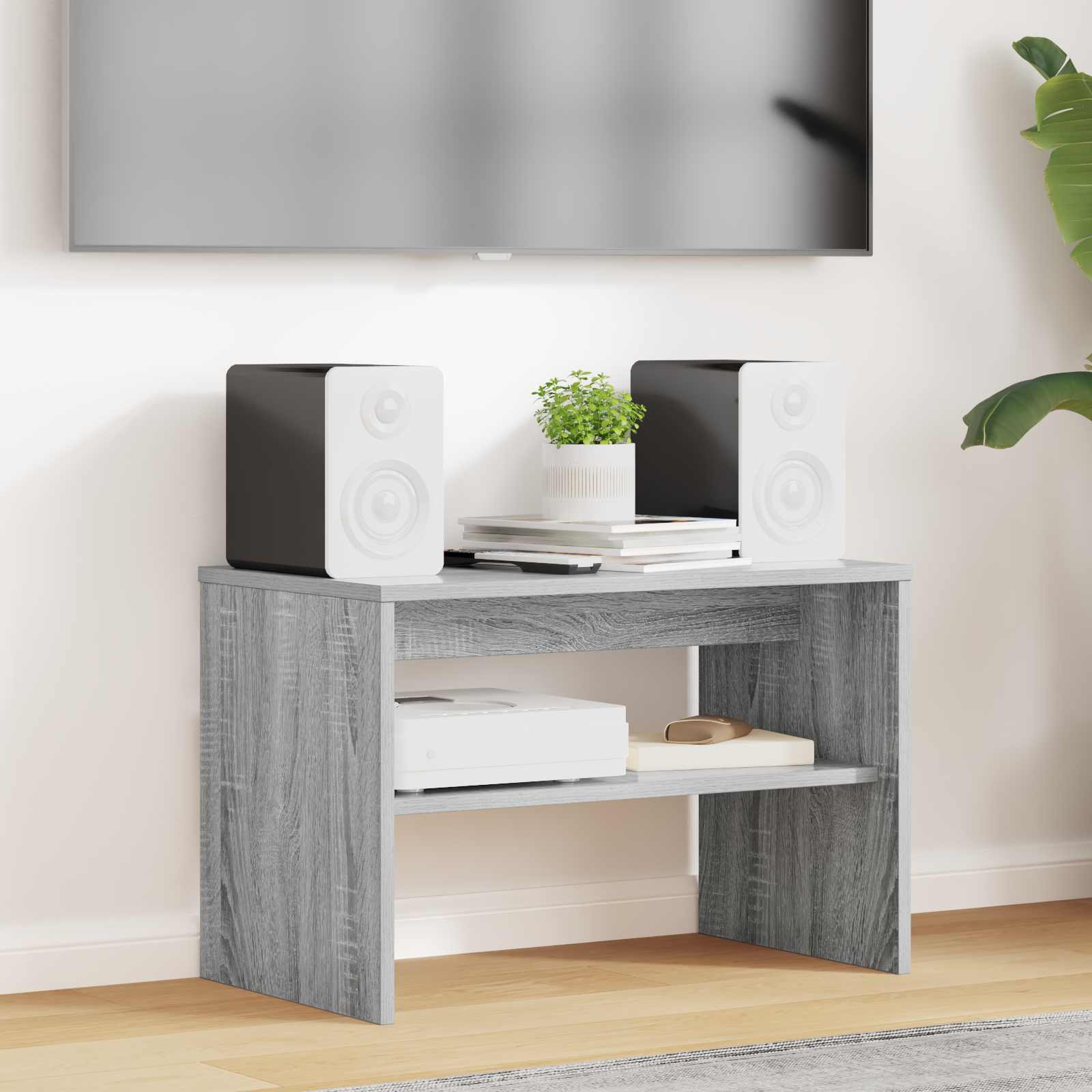 vidaXL Szafka pod telewizor Szary Sonoma 60 x 35 x 40 cm