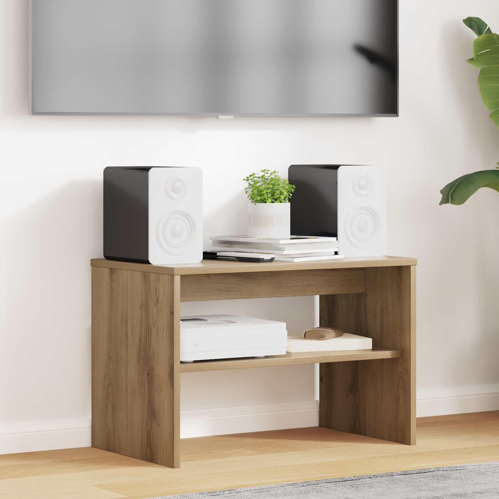 vidaXL Szafka pod telewizor 60 x 35 x 40 cm Dąb rzemieślniczy