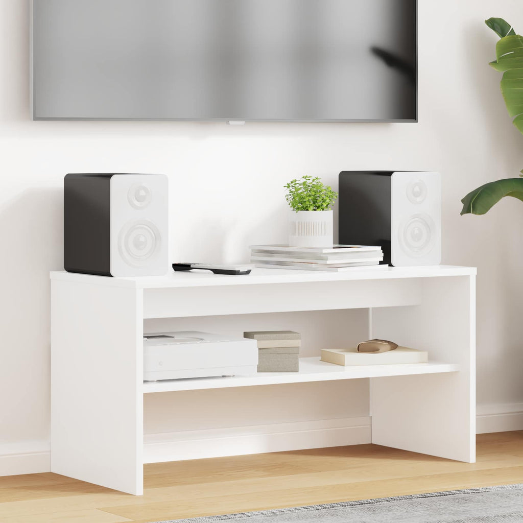 vidaXL Szafka pod telewizor 80 x 35 x 40 cm Biały