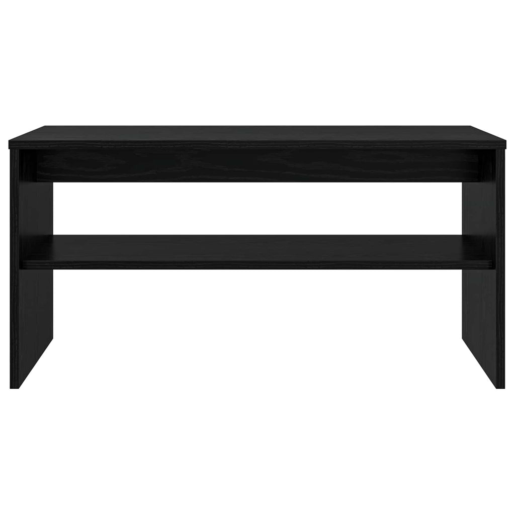 vidaXL Szafka pod telewizor Czarny Dąb 80 x 35 x 40 cm