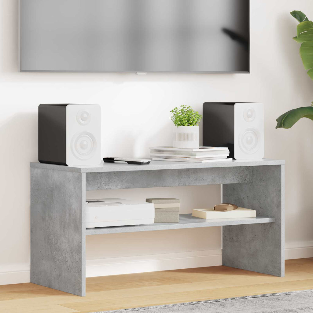 vidaXL Szafka pod telewizor Betonowy szary 80 x 35 x 40 cm
