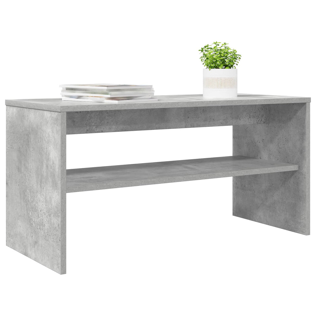vidaXL Szafka pod telewizor Betonowy szary 80 x 35 x 40 cm