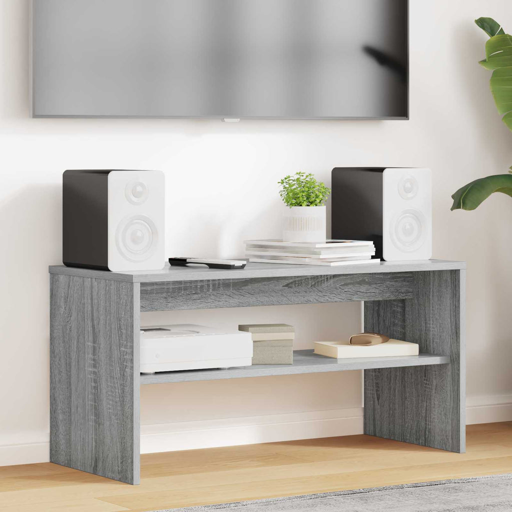 vidaXL Szafka pod telewizor Szary Sonoma 80 x 35 x 40 cm