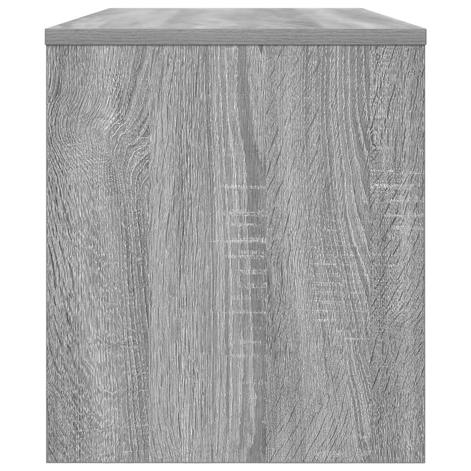 vidaXL Szafka pod telewizor Szary Sonoma 80 x 35 x 40 cm