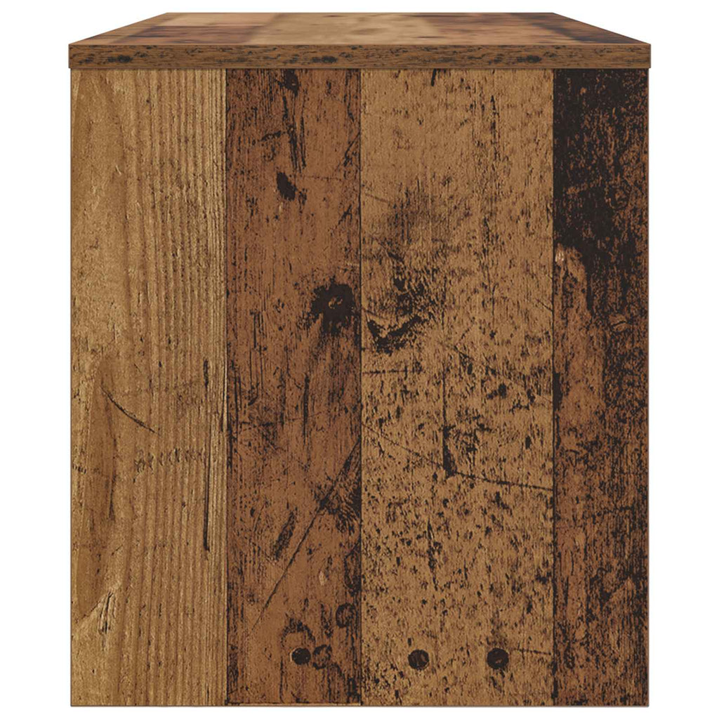 vidaXL Szafka pod telewizor Stare drewno 80 x 35 x 40 cm