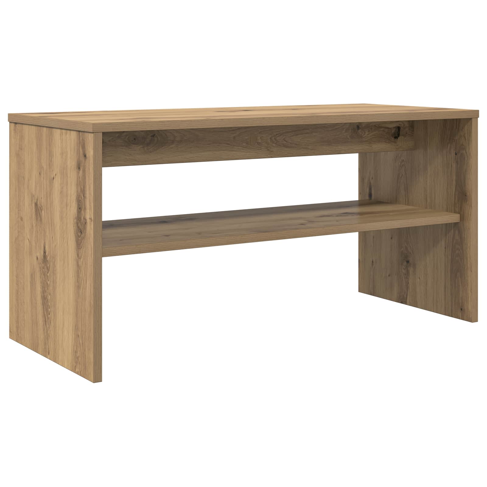 vidaXL Szafka pod telewizor Dąb rzemieślniczy 80 x 35 x 40 cm