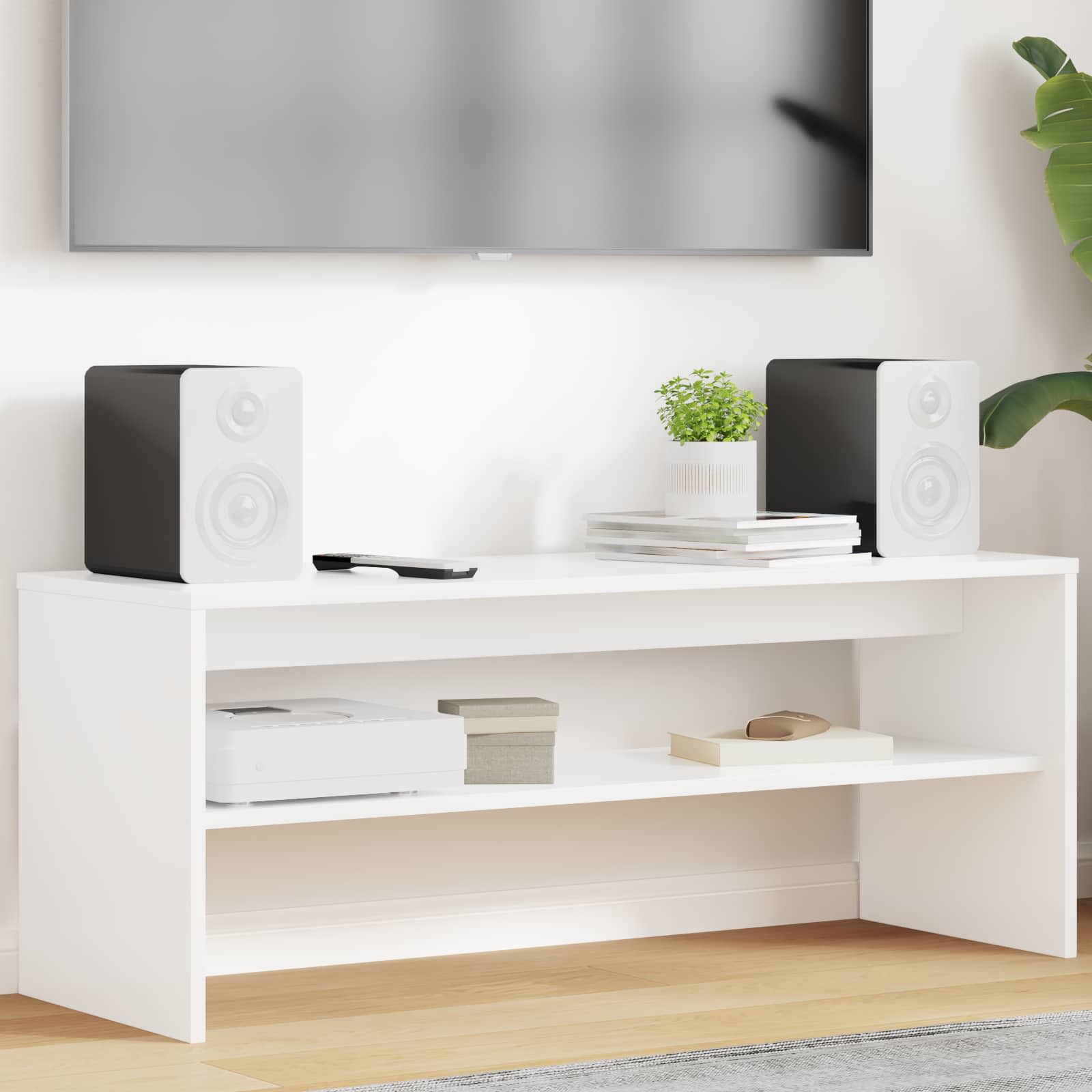 vidaXL Szafka pod telewizor Biały 100 x 35 x 40 cm